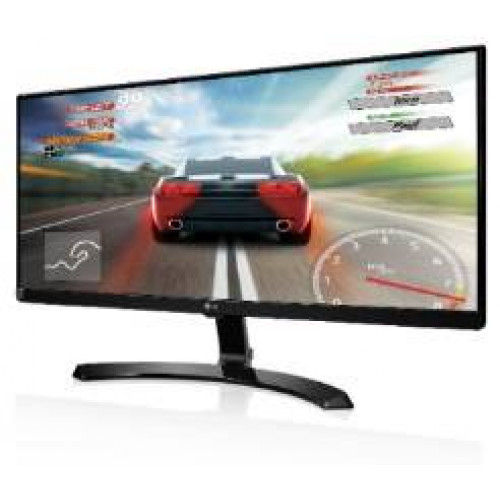 МОНИТОР 29" LG 29UM68-P Black (IPS, LED, LCD, Wide, 2560x1080, 5 ms GTG, 178°/178°, 250 cd/m, 100`000`000:1, +2xHDMI, +DP, +MM)